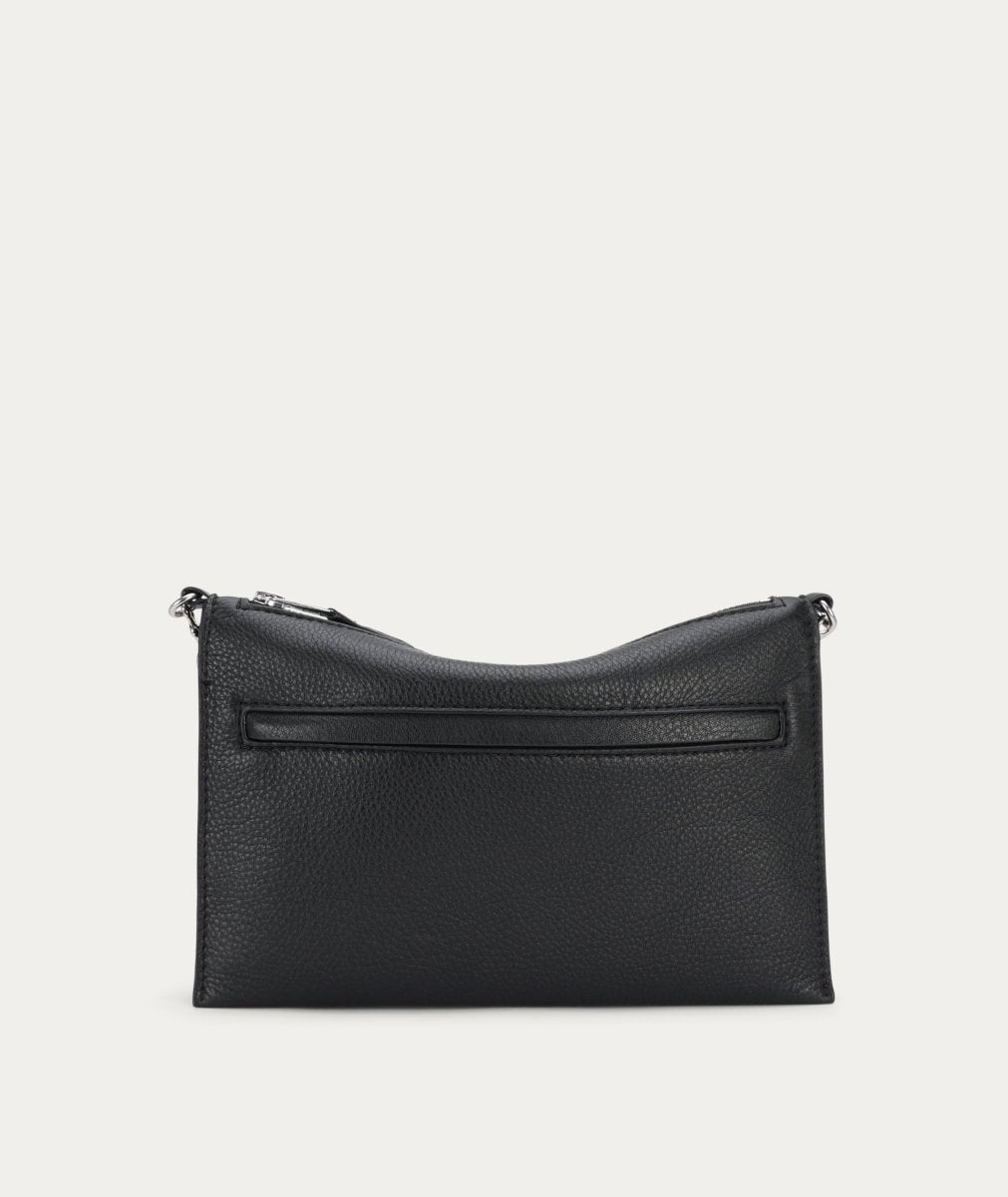 Mr Siamese Bag in Black/Silver from DEADLY PONIES at Edito boutique
