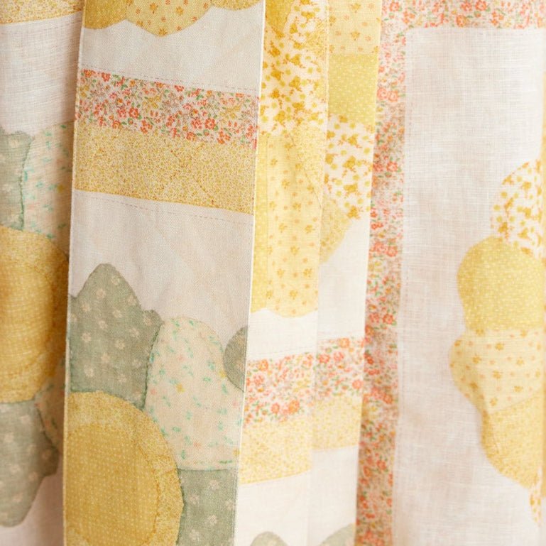 Oaten Chaff Dress in Patchwork from BINNYWEAR at Edito boutique