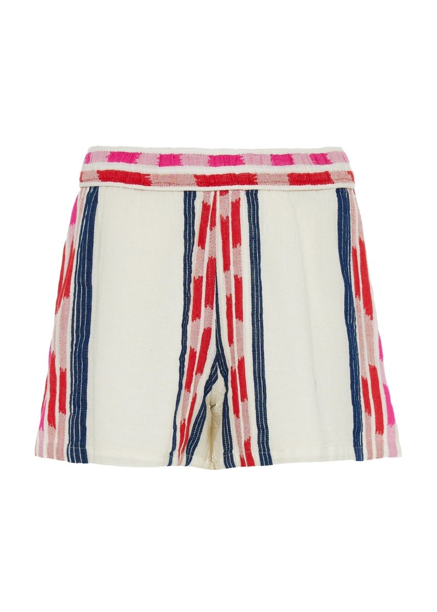 Outopia Short in Navy/Red from DEVOTION TWINS at Edito boutique
