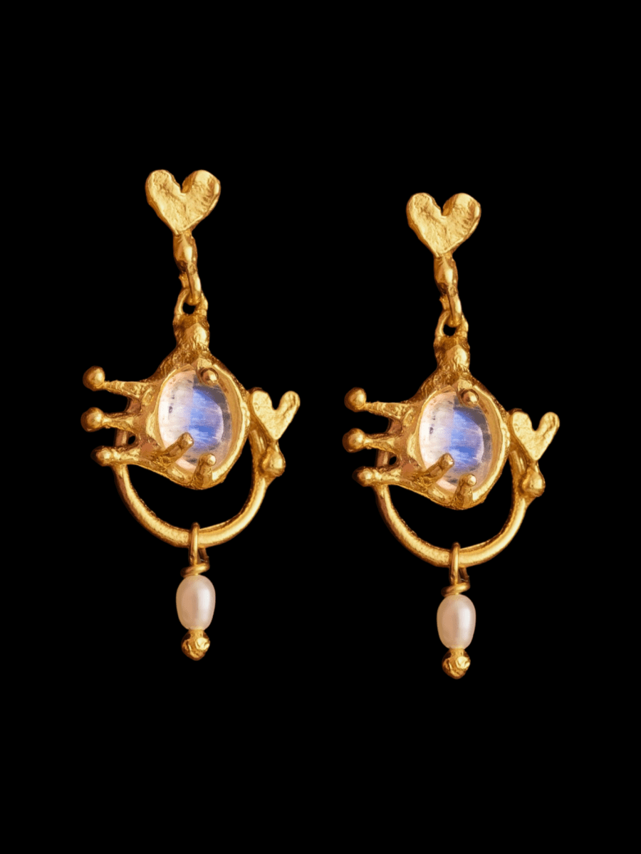 Paper Moon Earrings from RUBY JACK at Edito Boutique