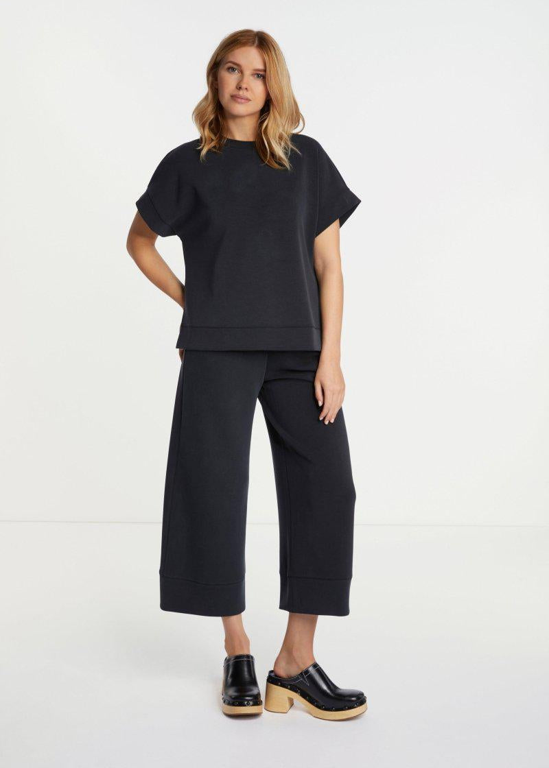 Peached Tee Shirt in Black from Rich & Royal