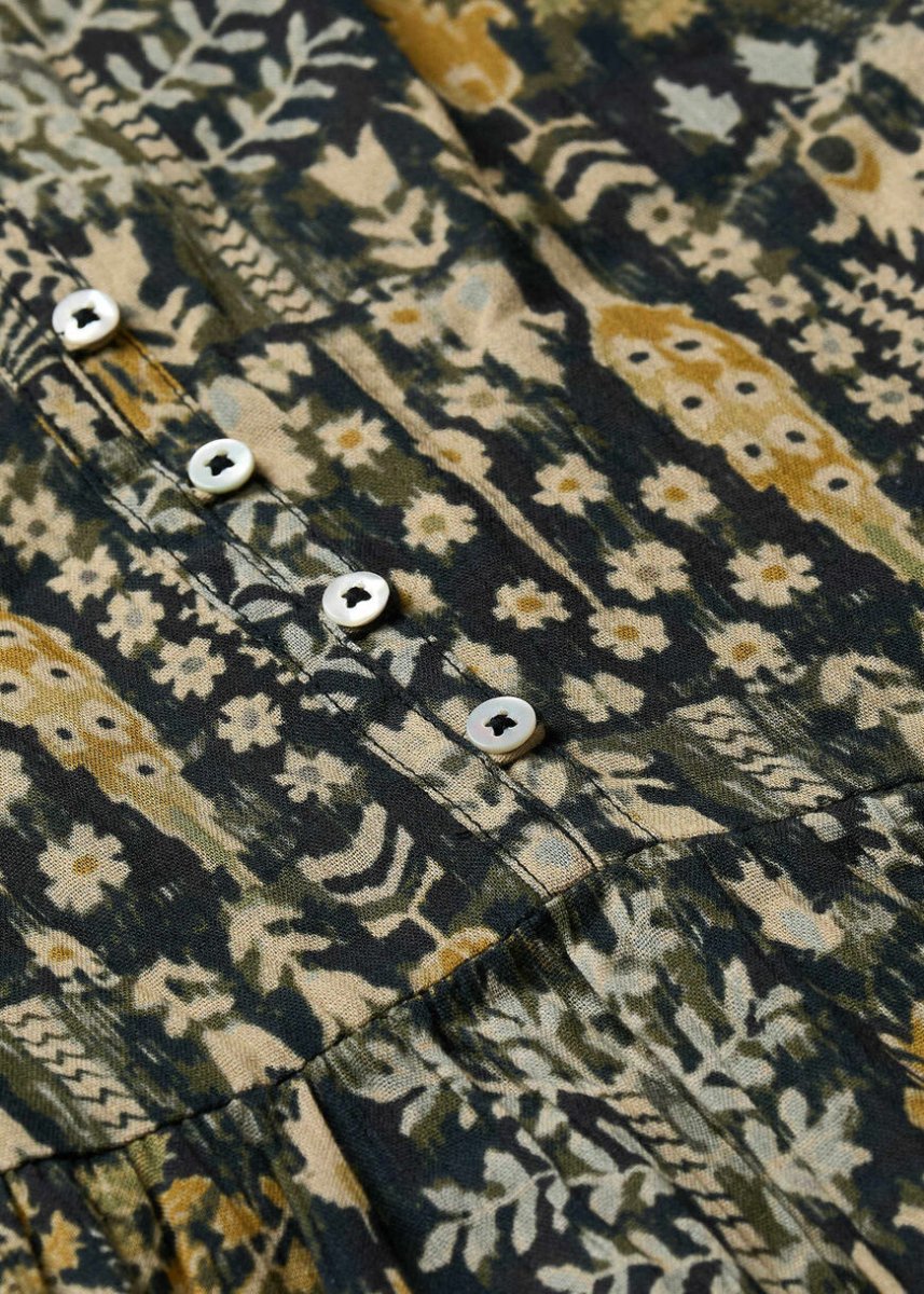 Pidola Dress in Khaki from BA&SH at Edito boutique