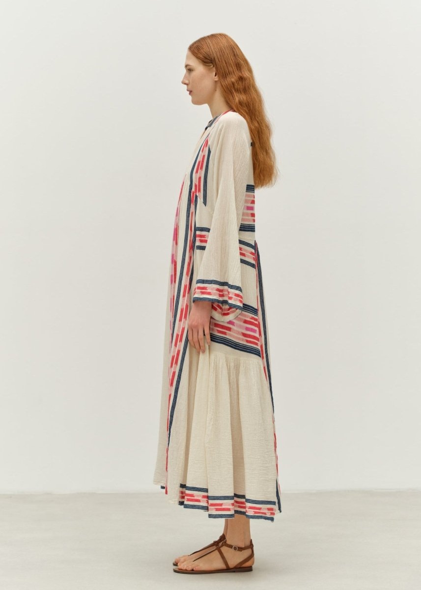 Power Dress in Navy/Red from DEVOTION TWINS at Edito boutique