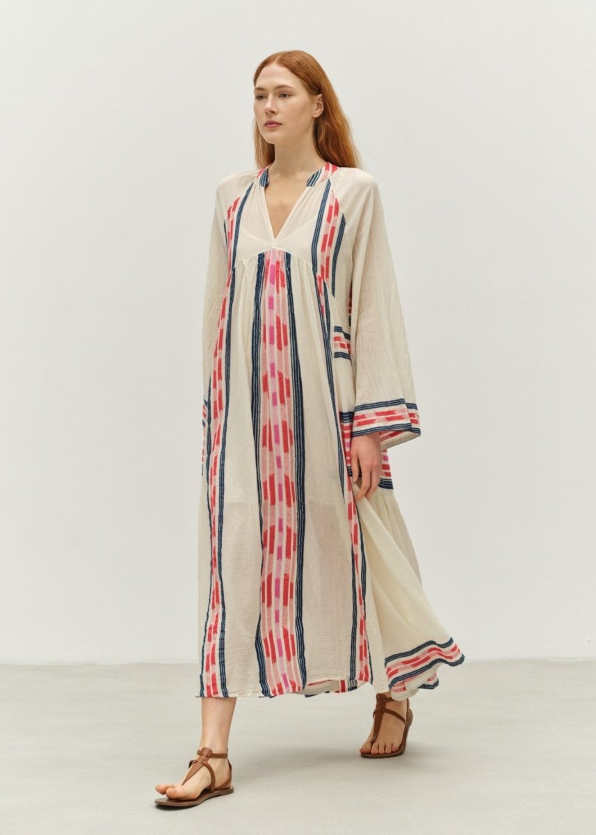 Power Dress in Navy/Red from DEVOTION TWINS at Edito boutique