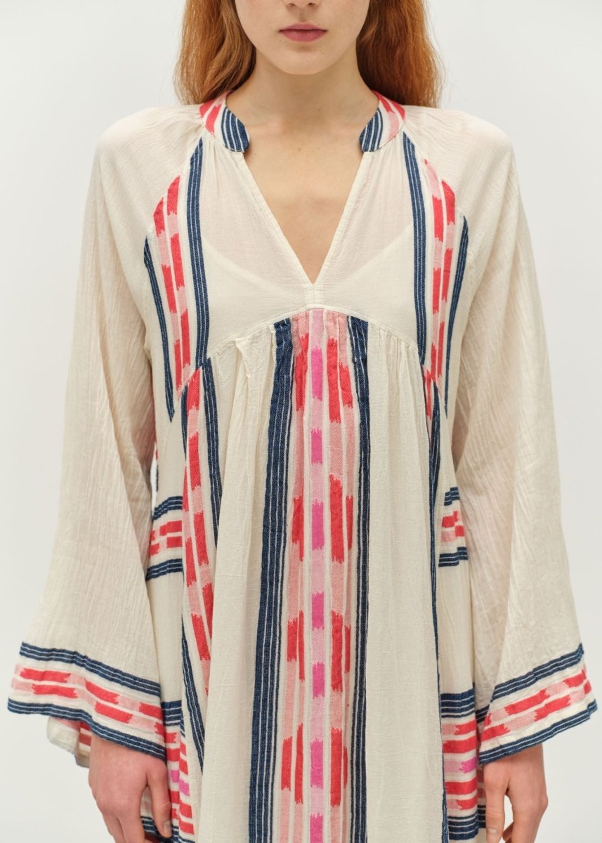 Power Dress in Navy/Red from DEVOTION TWINS at Edito boutique