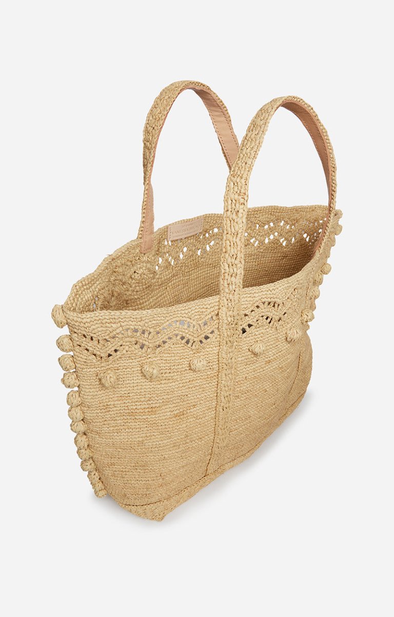 Raffia Cabas Tote from VANESSA BRUNO at Edito boutique