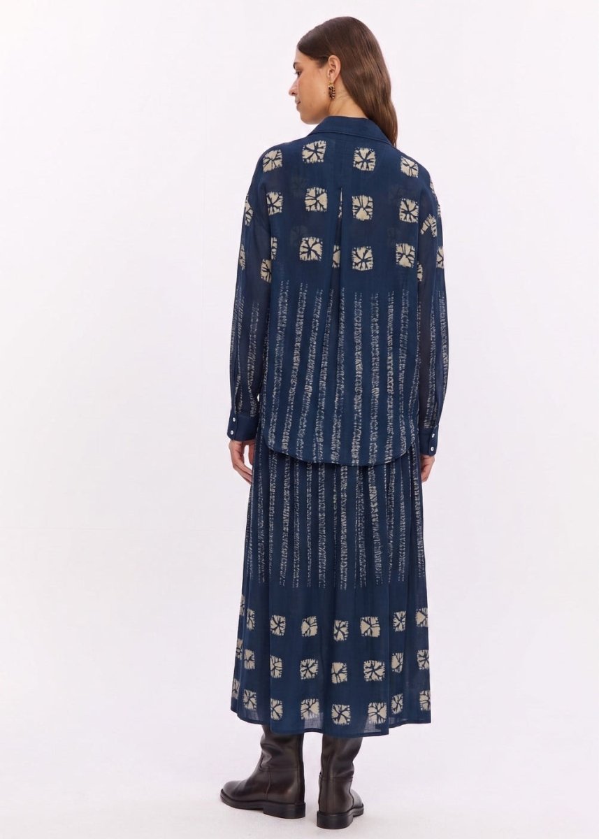 Rusty Shirt in Indigo from STELLA FOREST at Edito Boutique