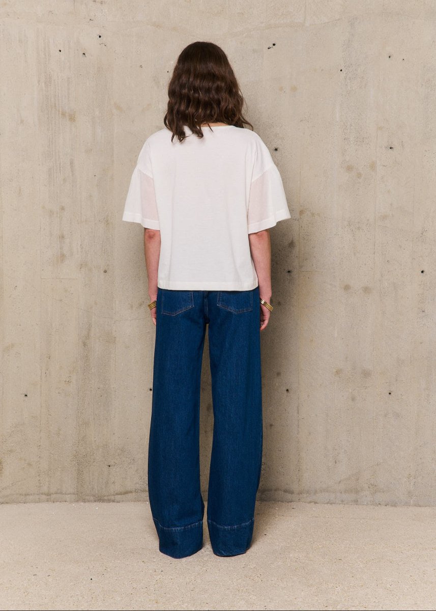 Sabrina T-Shirt in White from STELLA FOREST at Edito boutique
