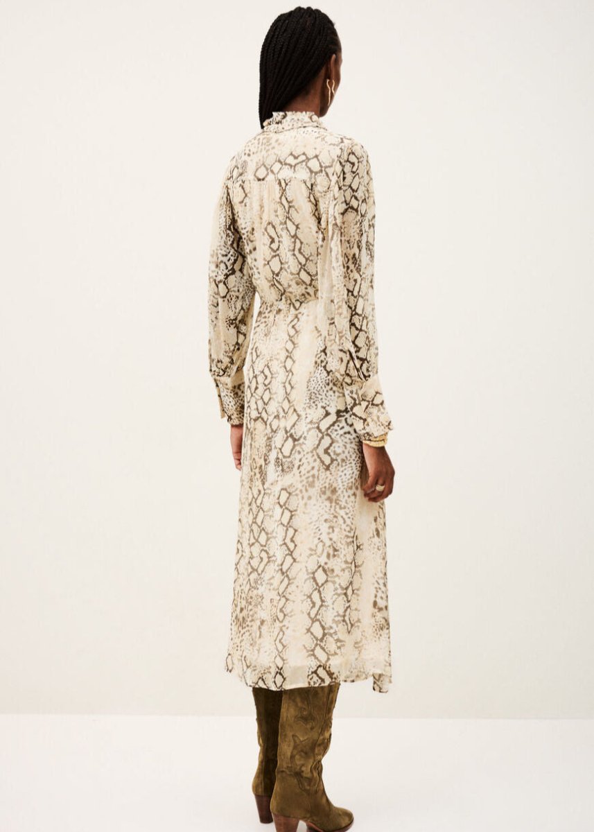 Sahara Dress in Ecru from BA&SH at Edito boutique