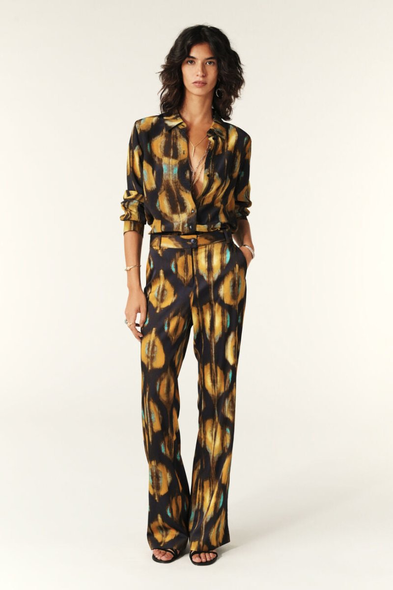 Sama Printed Trousers from BA&SH at Edito boutique