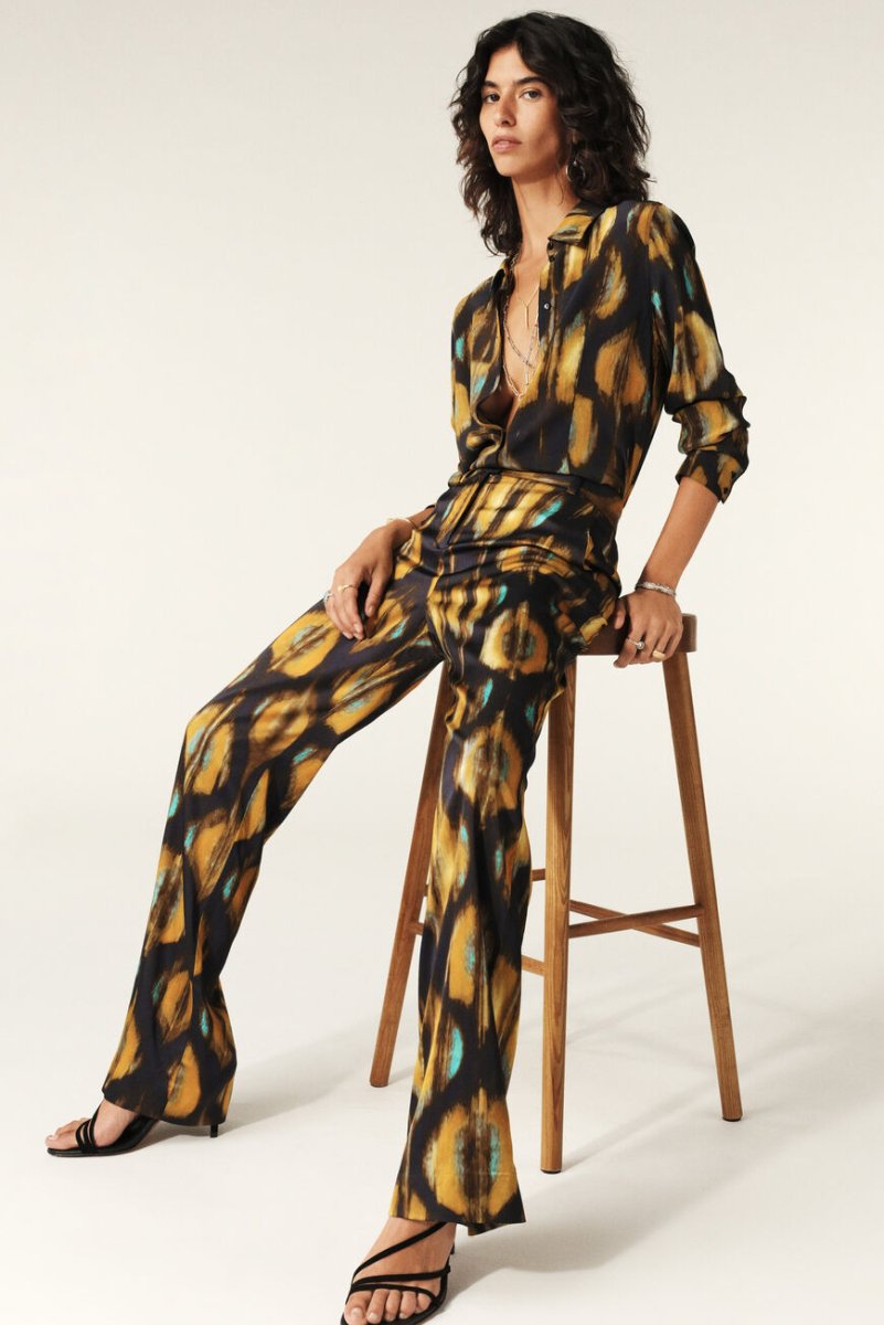 Sama Printed Trousers from BA&SH at Edito boutique