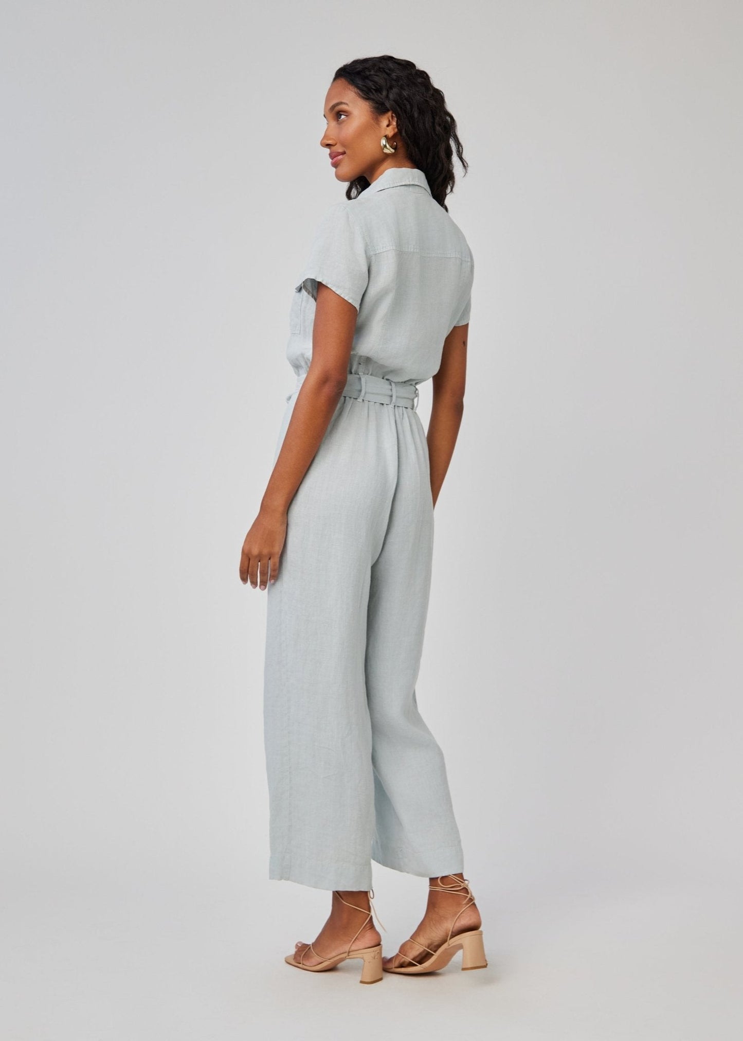 Seamed Jumpsuit in Sage from Bella Dahl