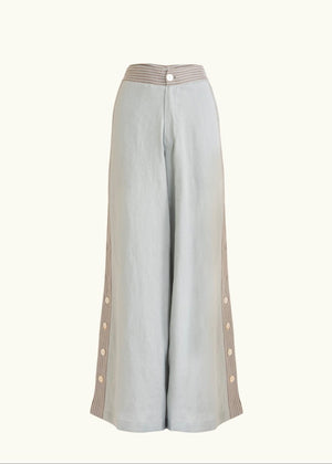 Seven Linen Pant in Mint from FLANNEL at Edito boutique