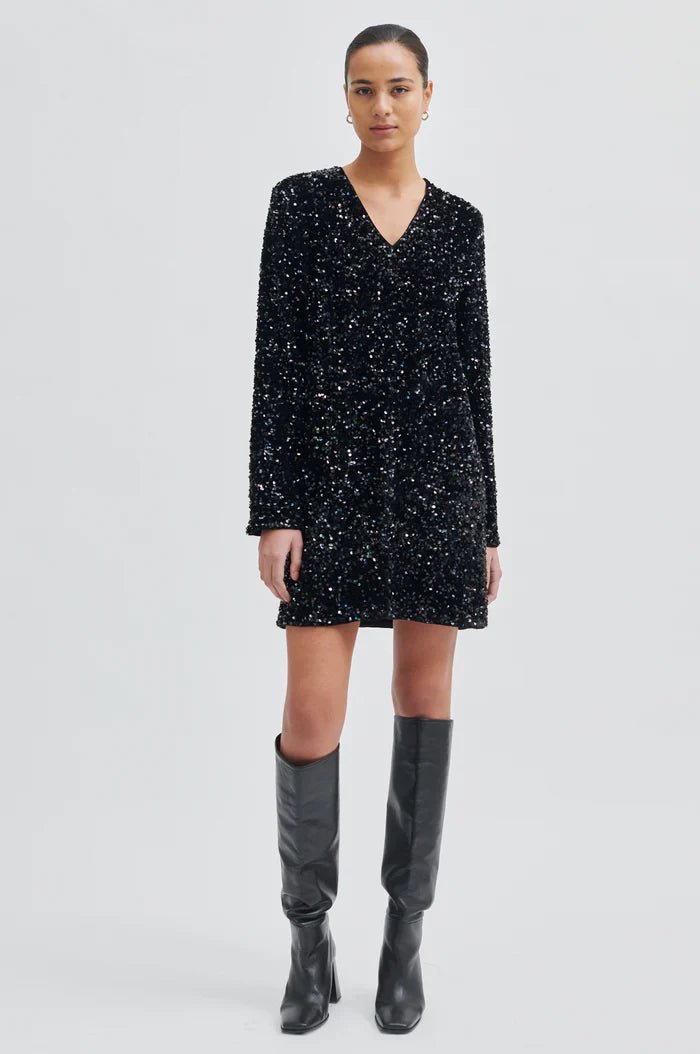 Shimmer Dress from SECOND FEMALE at Edito boutique