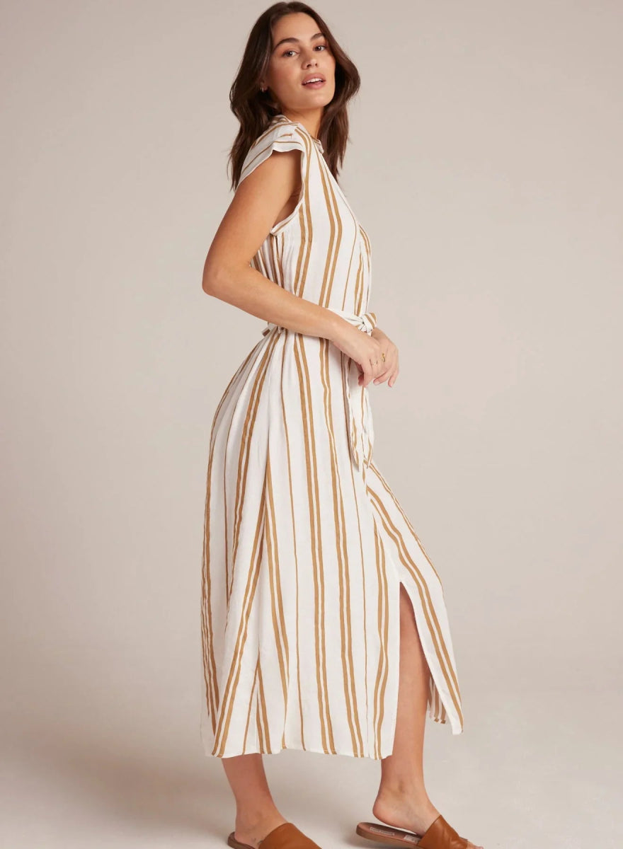 Short Sleeve Belted Dress from BELLA DAHL at Edito boutique