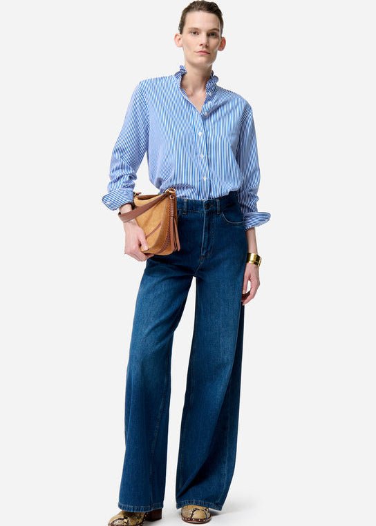 Sidney Shirt in Azure from VANESSA BRUNO at Edito boutique