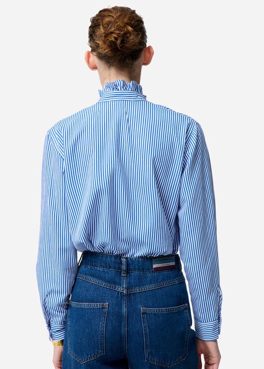 Sidney Shirt in Azure from VANESSA BRUNO at Edito boutique