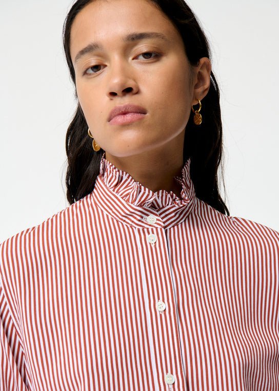 Sidney Shirt in Caramel from VANESSA BRUNO at Edito boutique