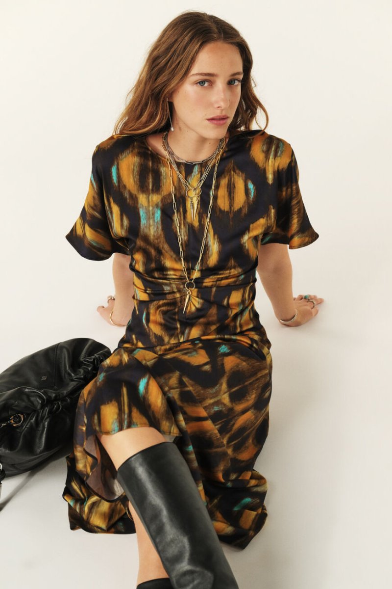 Soleil Midi dress from BA&SH at Edito boutique