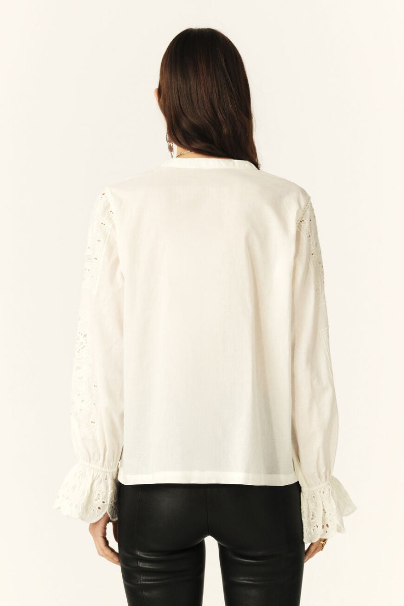 Soraya Shirt in Ecru from BA&SH at Edito boutique