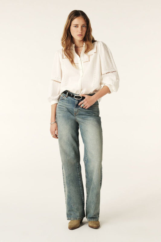 Tamie Lace Shirt from BA&SH at Edito boutique Tamie Lace Shirt from BA&SH at Edito boutique