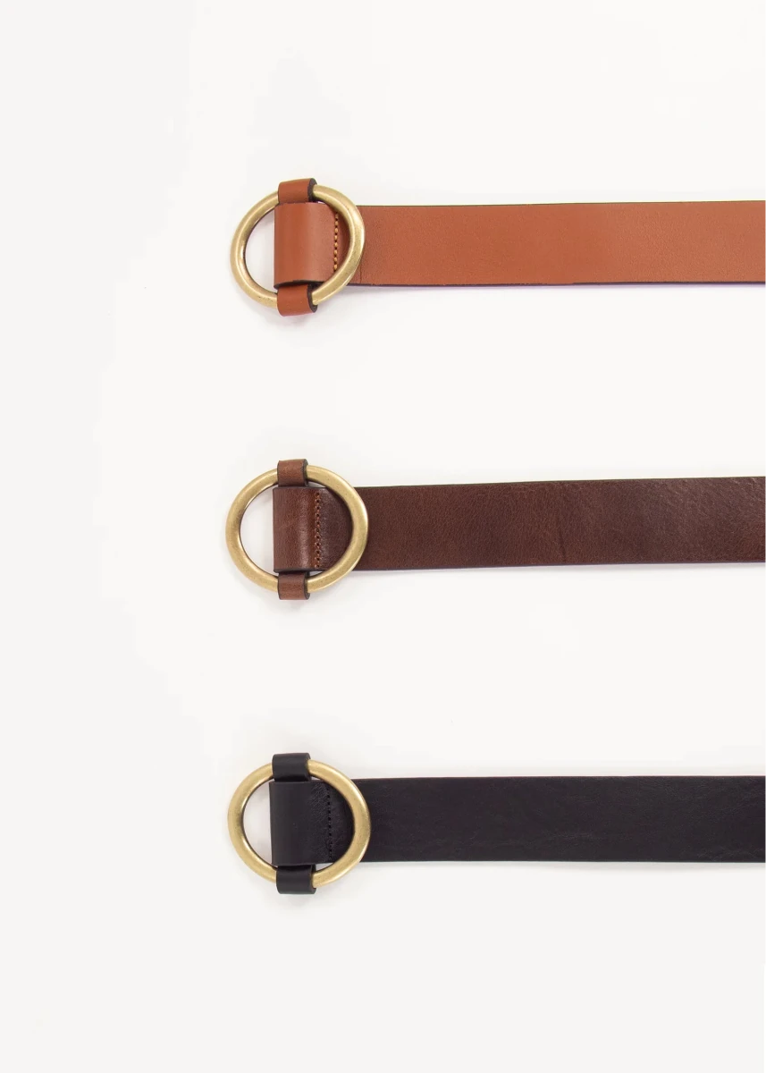 Tisao Belt in Chesnut from SESSUN at Edito Boutique
