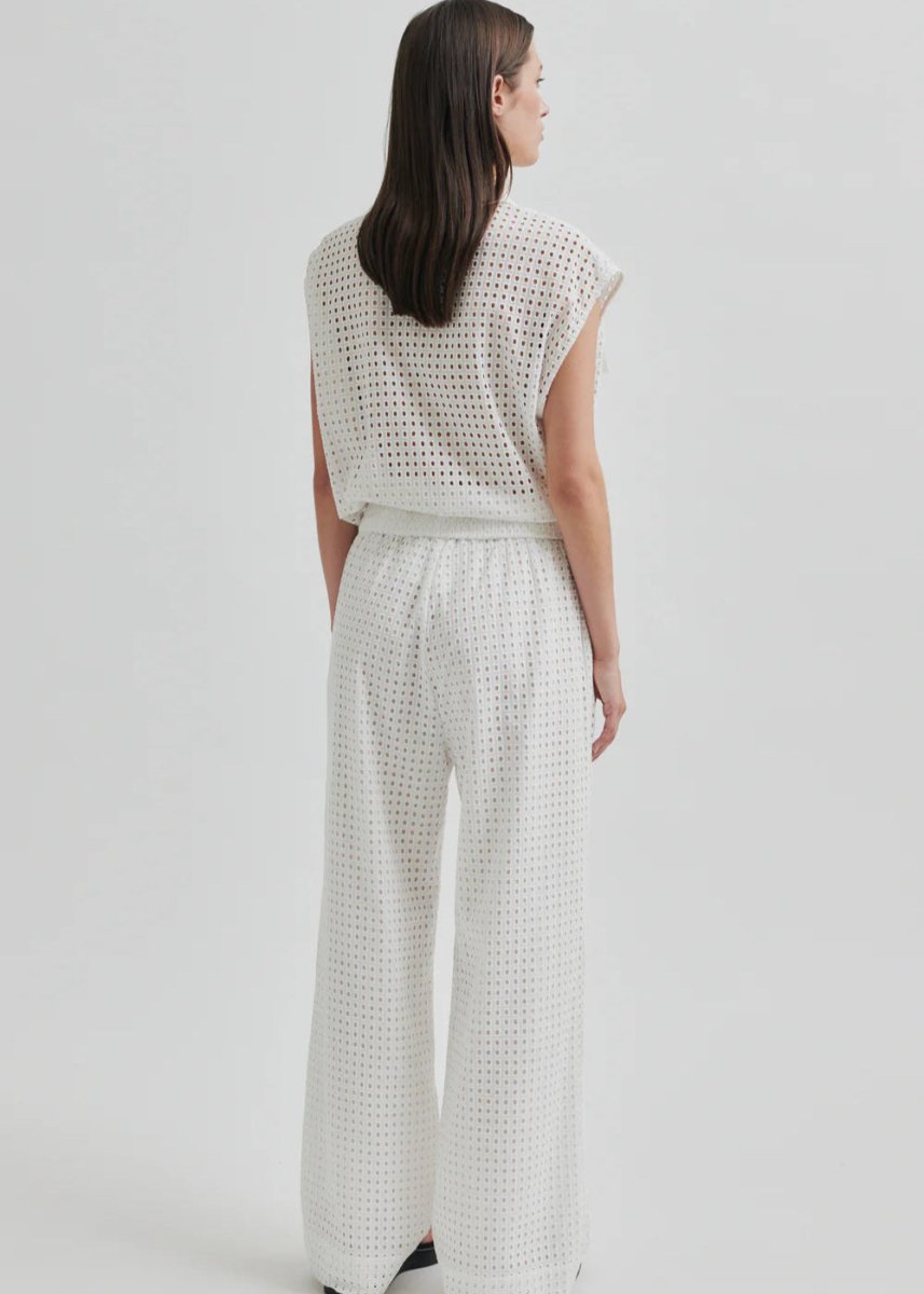 Villa Waistcoat in White from SECOND FEMALE at Edito boutique