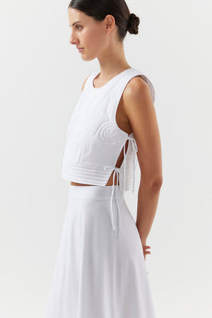 Vittoria Quilted Top from BIRD & KNOLL at Edito boutique