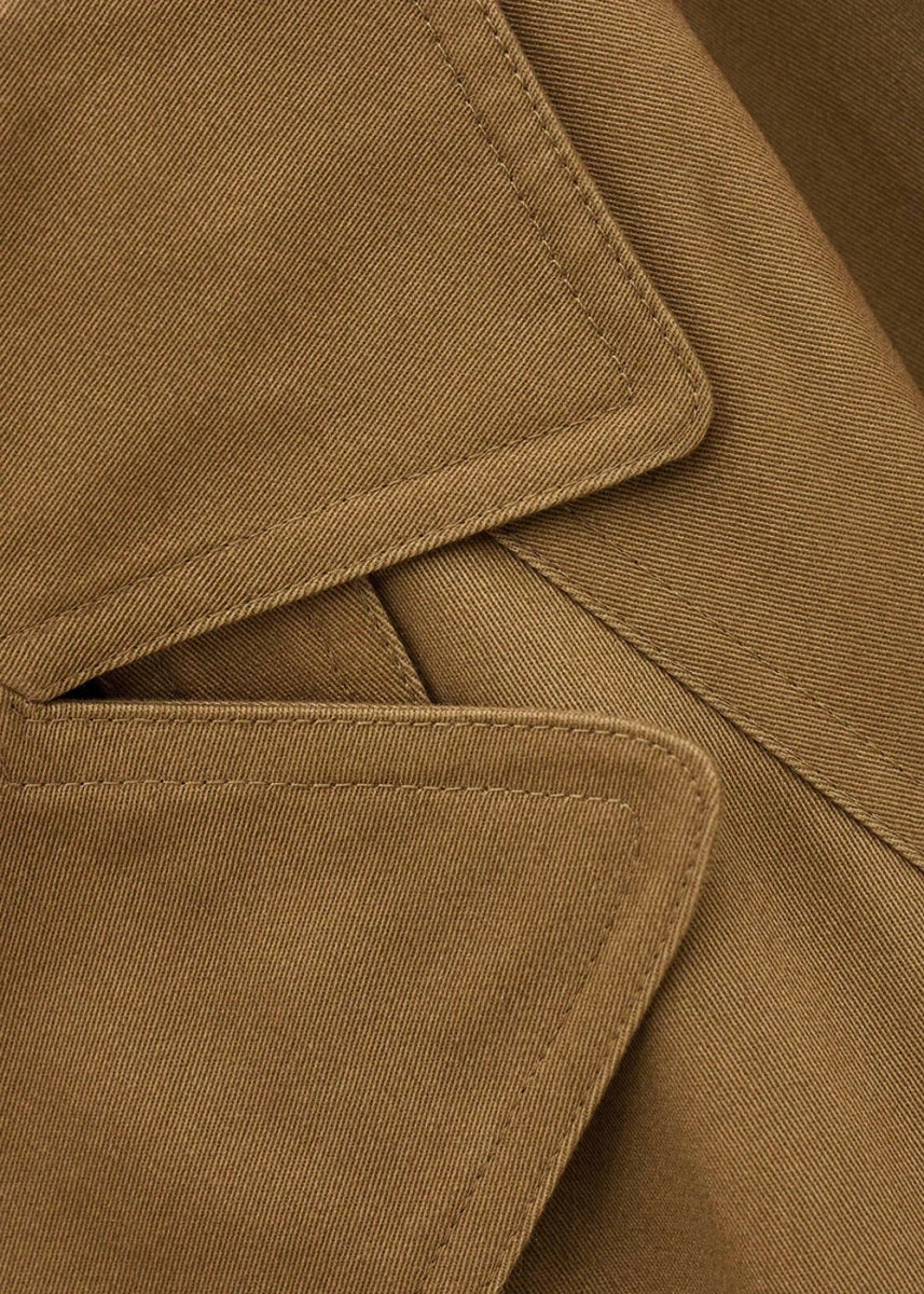 Winnie Coat in Brown from BA&SH at Edito Boutique