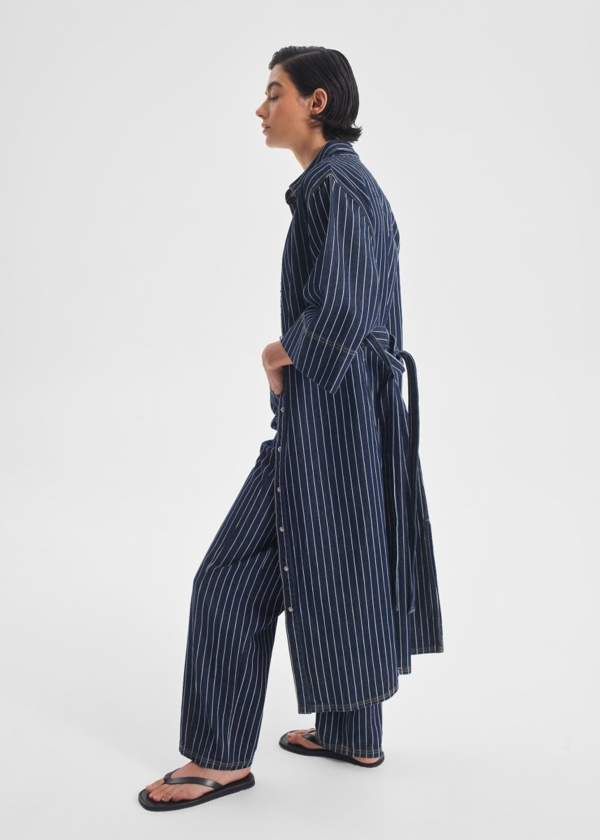 Wyatt Denim Dress in Stripe from MORRISON at Edito boutique