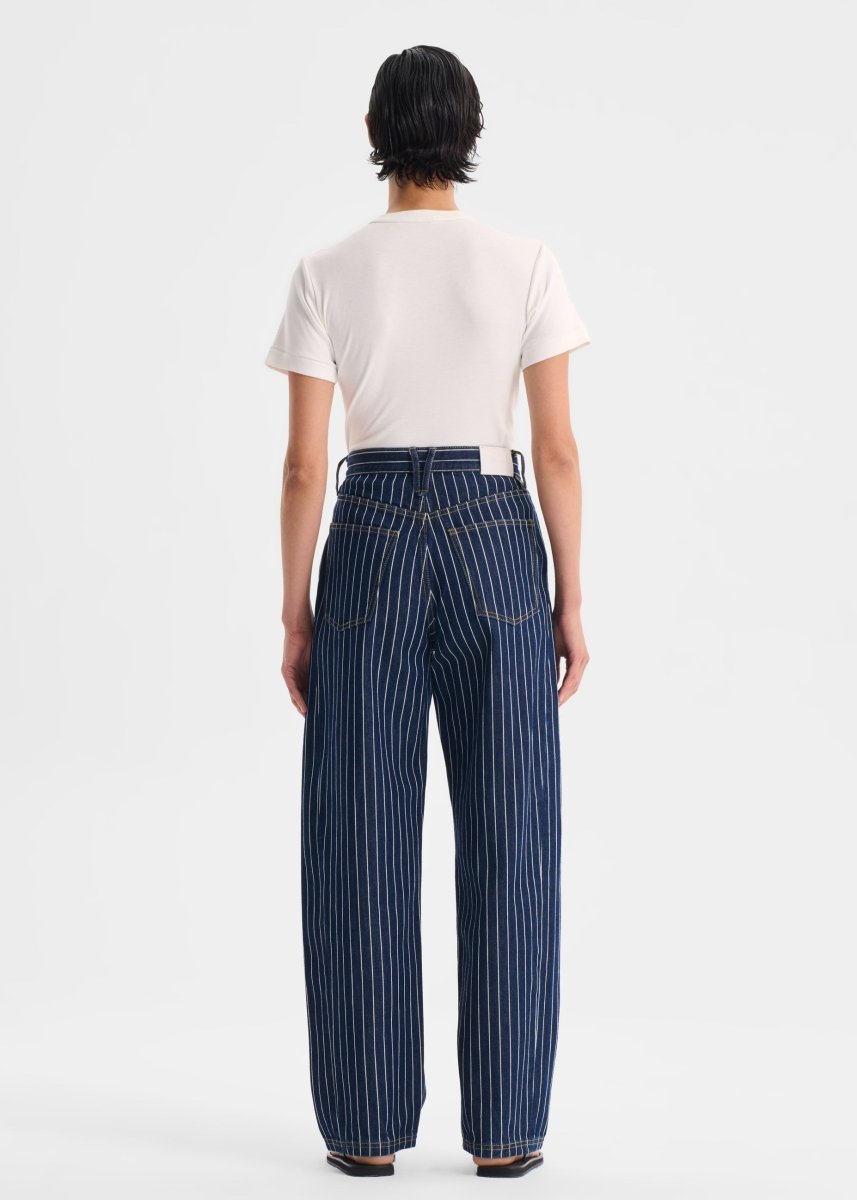 Wyatt Denim Jean in Stripe from MORRISON at Edito boutique