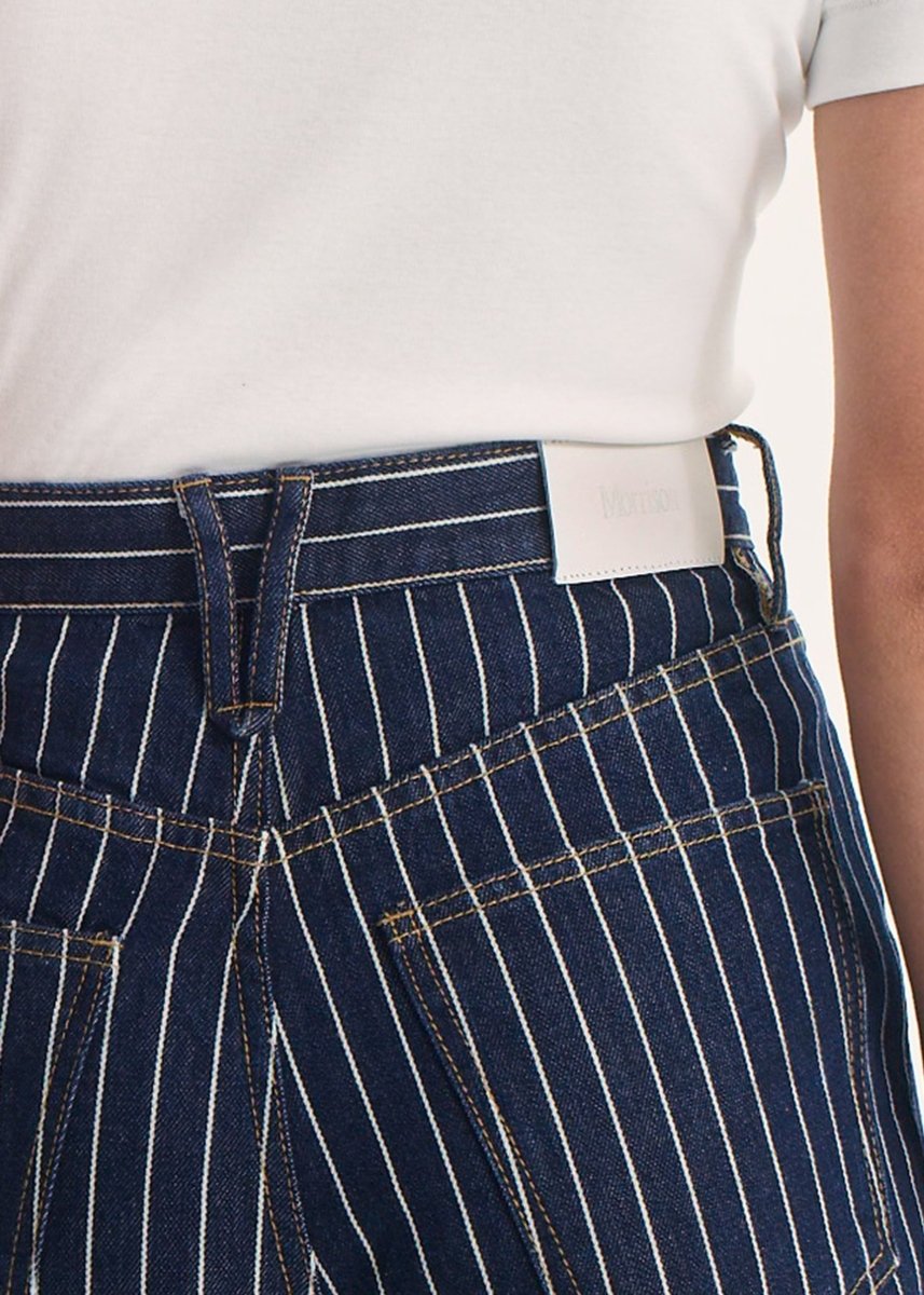 Wyatt Denim Jean in Stripe from MORRISON at Edito boutique