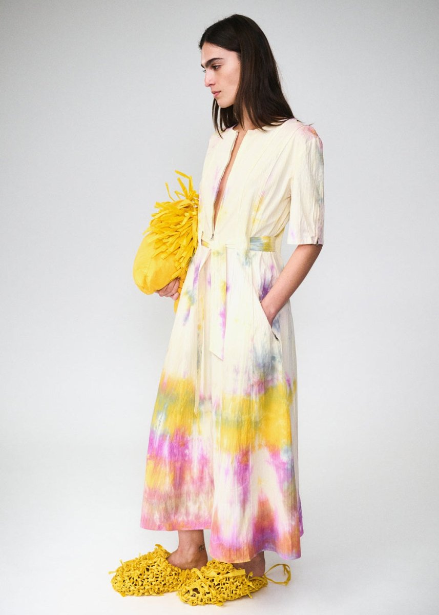 Zipper Dress in Hydrangea from LUUDA at Edito boutique