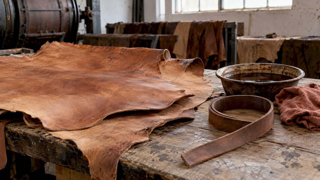 Buy Better Vegetable Tanned Leather: Verify Tannins, Care for Patina - Edito Boutique