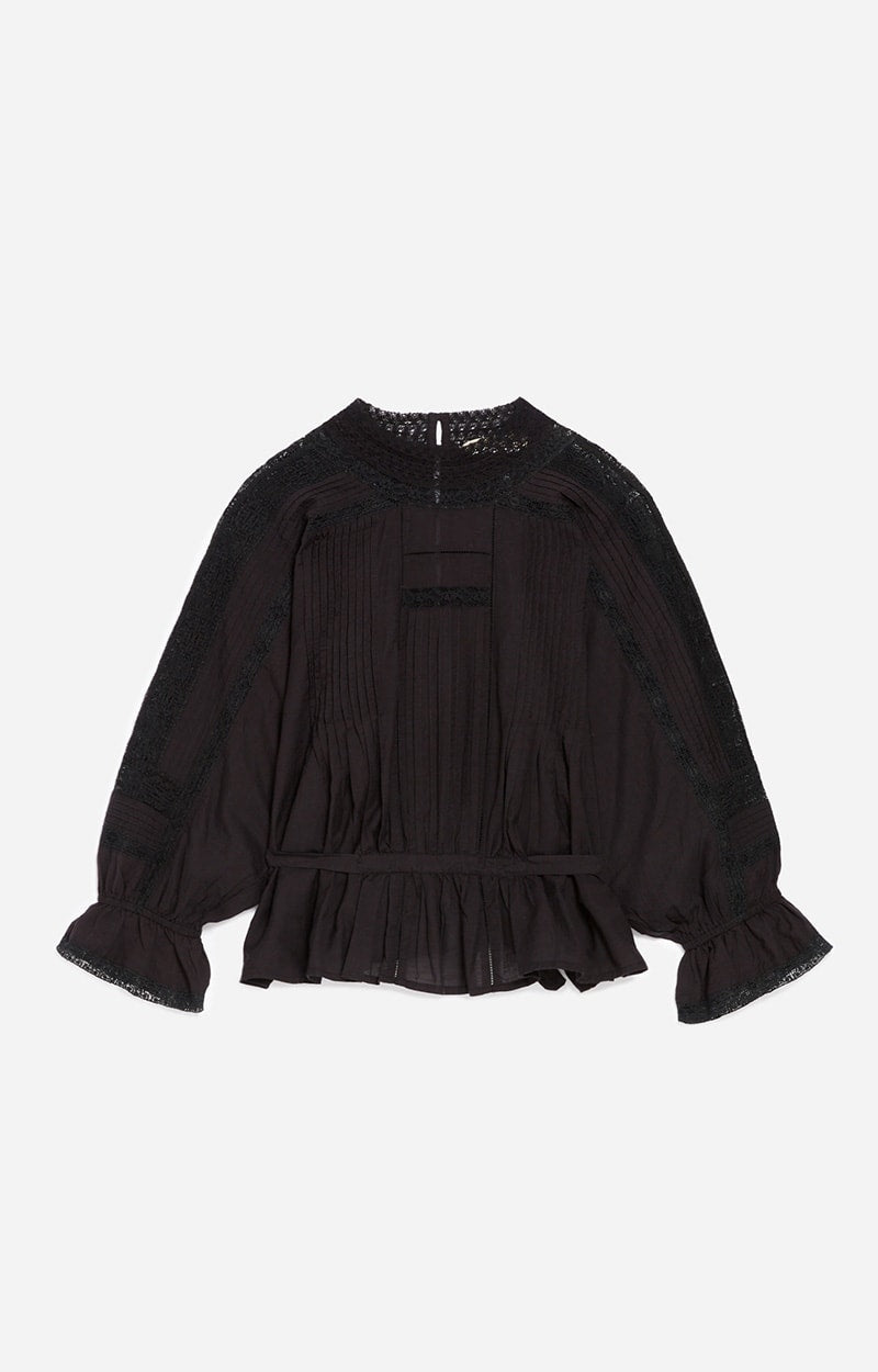 Vanessa Bruno Viva Blouse in Black