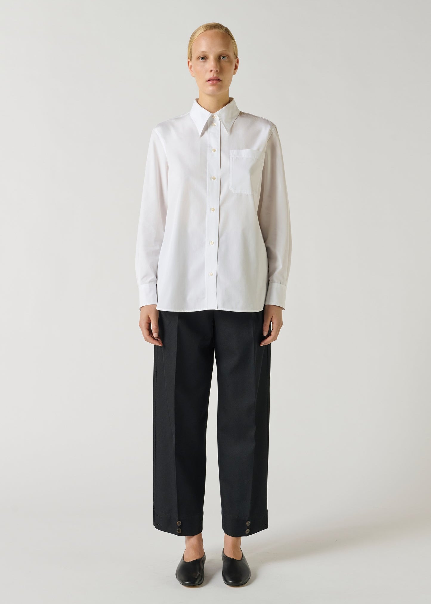 Saphir Shirt in White from Soeur