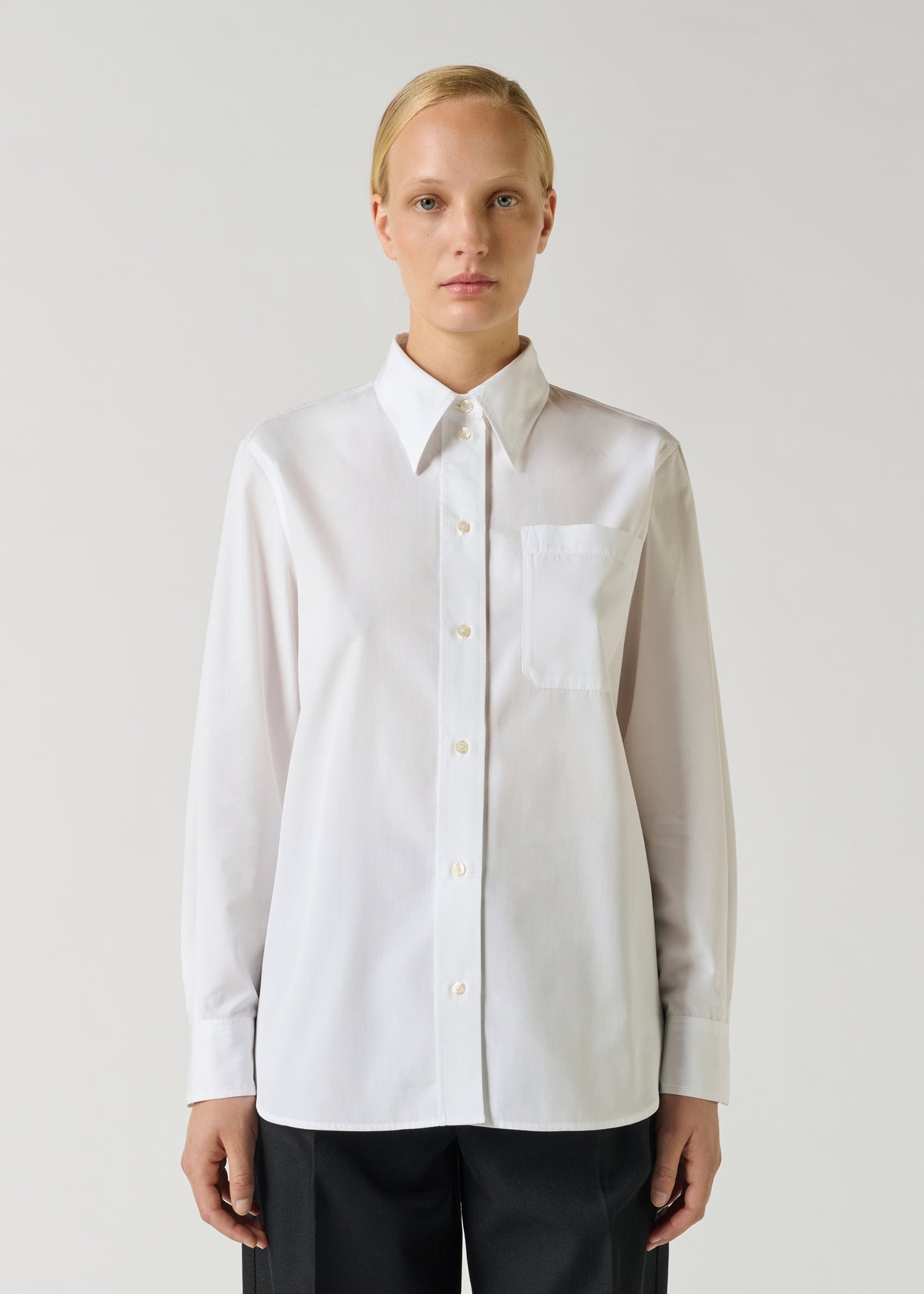 Saphir Shirt in White from Soeur