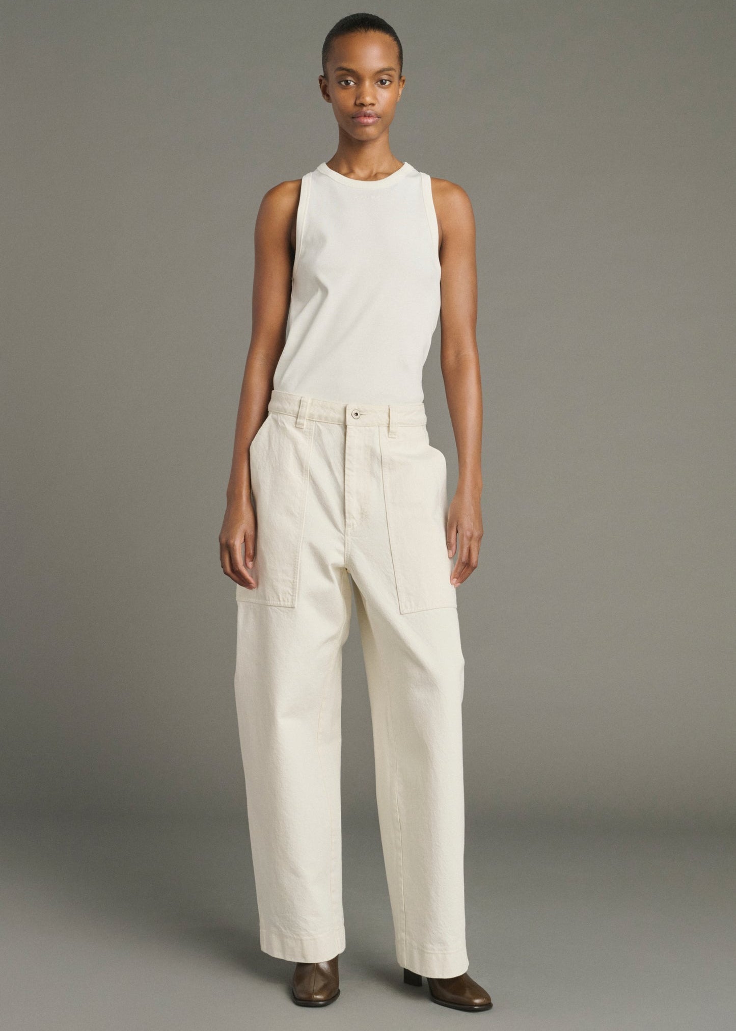 Kurt Jeans in Ecru from Soeur