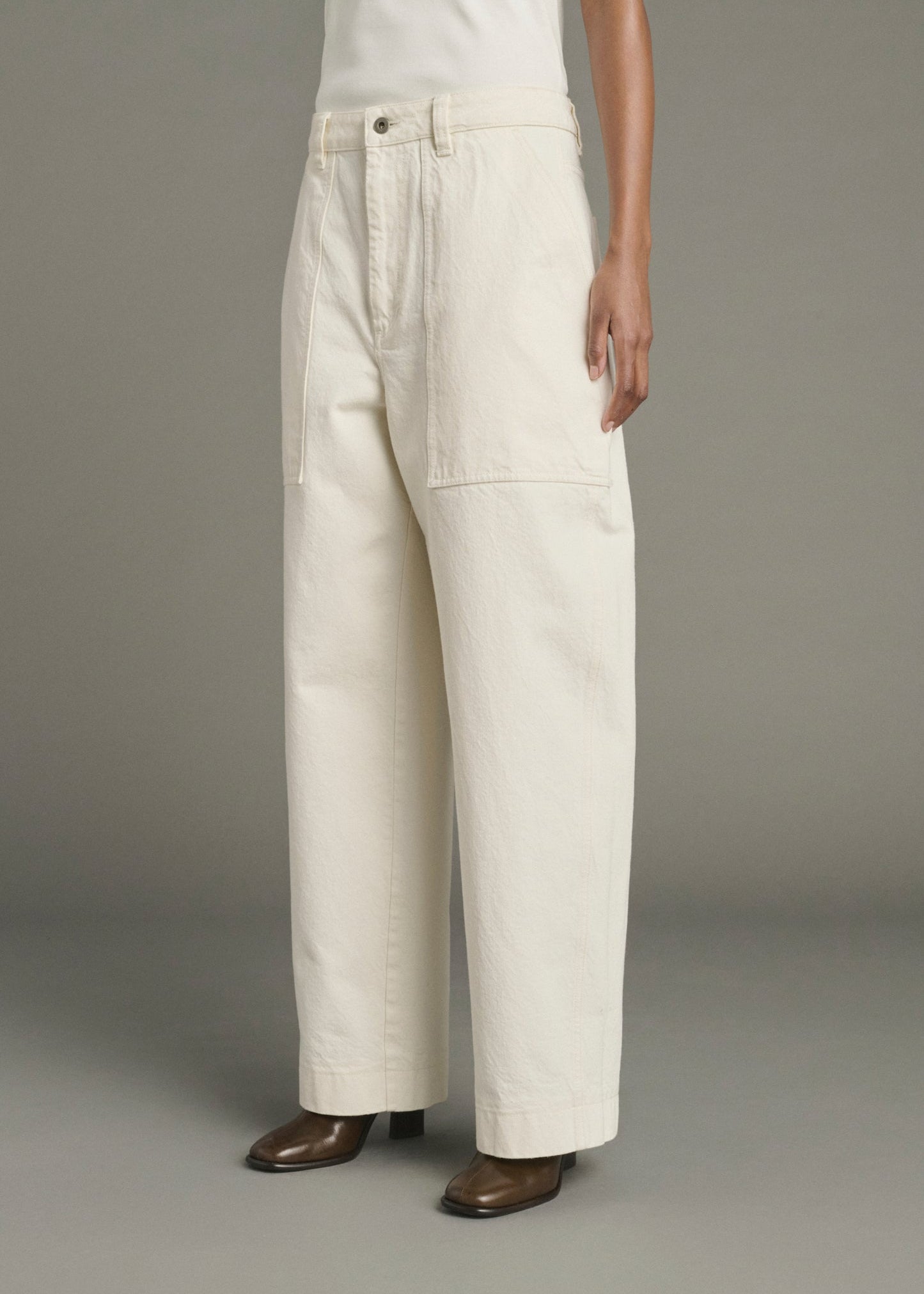 Kurt Jeans in Ecru from Soeur