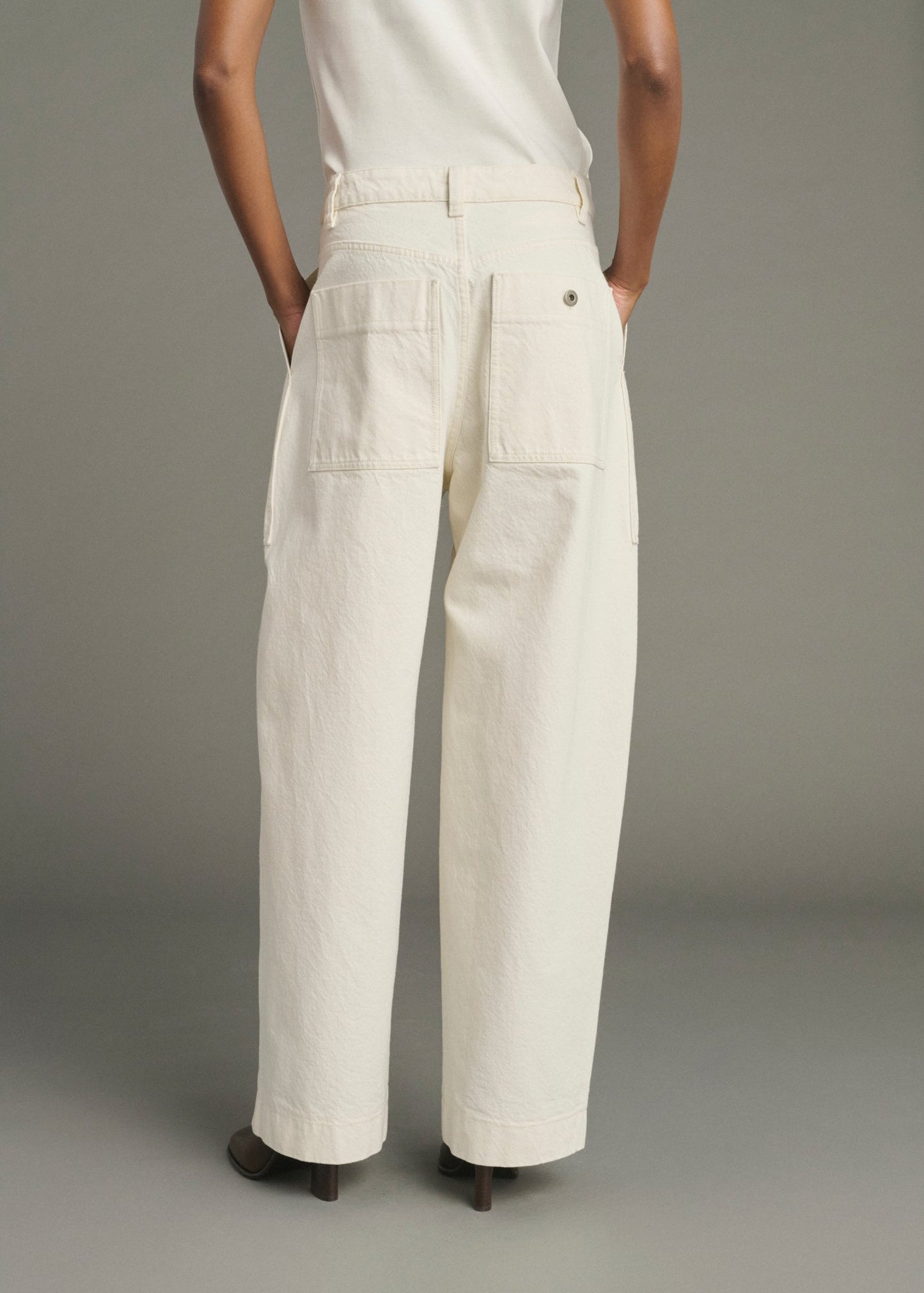 Kurt Jeans in Ecru from Soeur