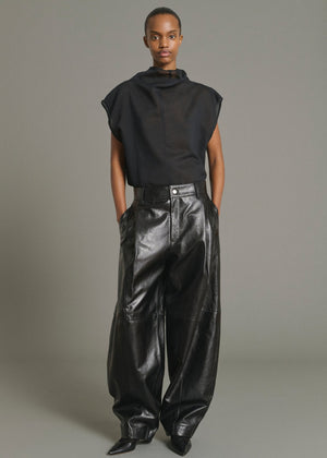 Izumi Silk Blouse in Black from Soeur