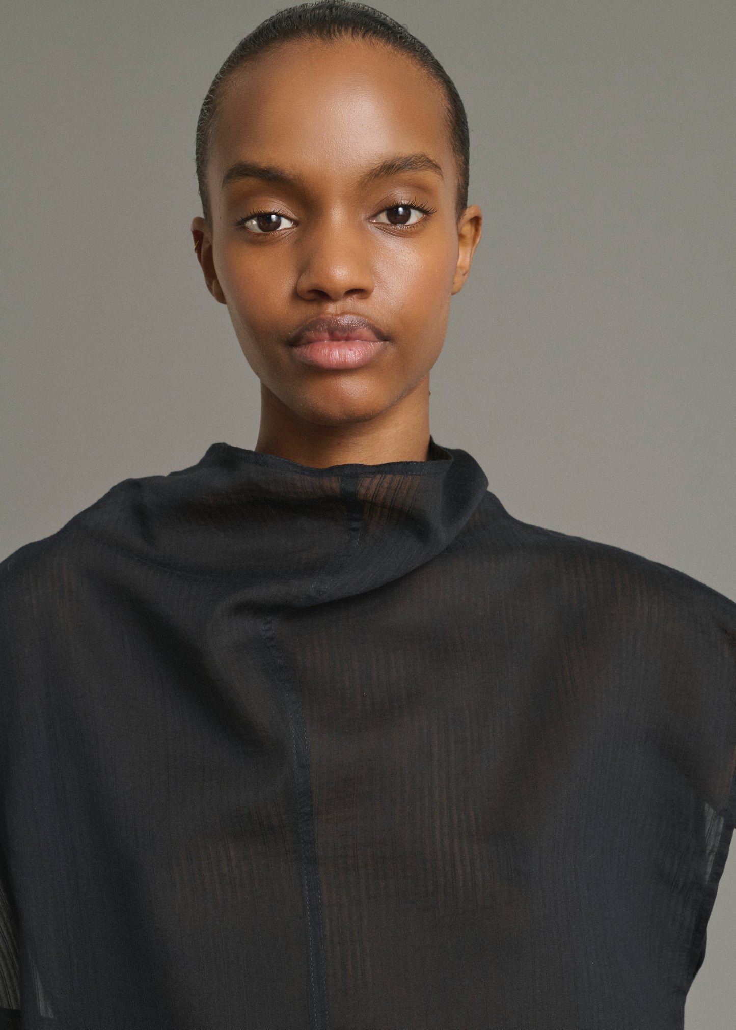Izumi Silk Blouse in Black from Soeur