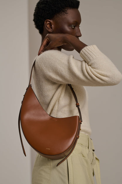 Soeur Wino Bag in Tan Leather