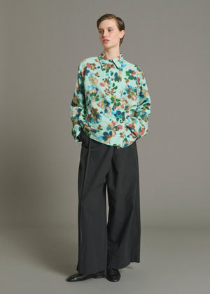Lepic Shirt in Turquoise from Soeur