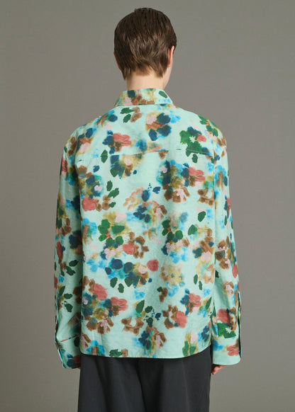 Lepic Shirt in Turquoise from Soeur
