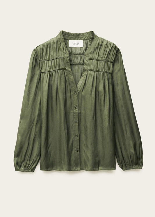 Cessia Shirt in Khaki from Ba&sh