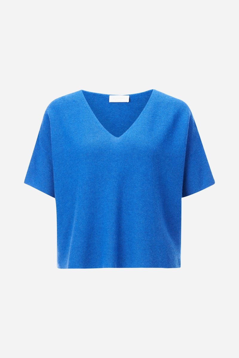 Rich & Royal Knitted Top in Blue