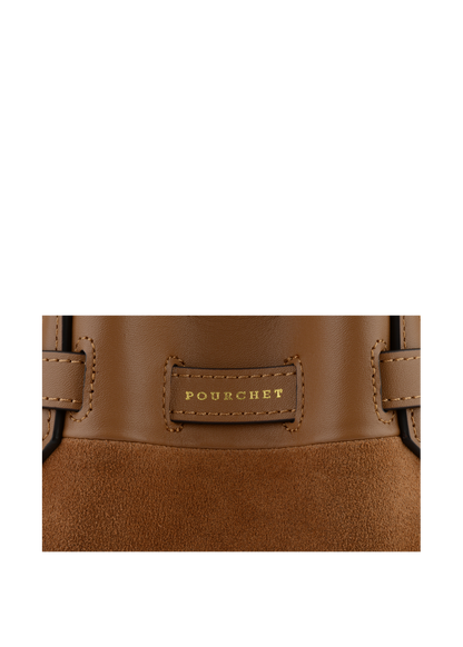 Pourchet Blossom Nano Camel Handbag at Edito