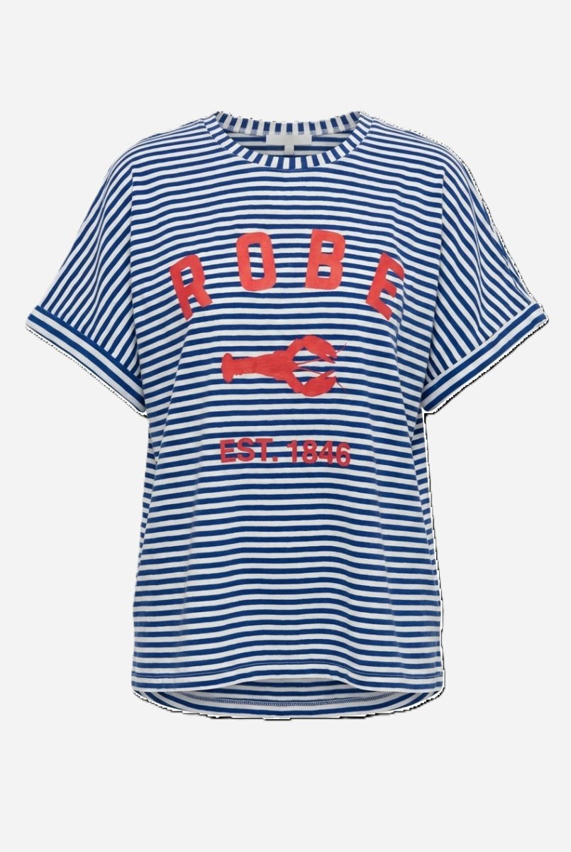 5276 T-Shirt in Stripes from BINNYWEAR at Edito boutique