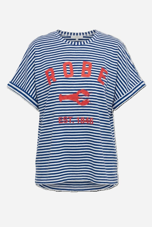 5276 T-Shirt in Stripes from BINNYWEAR at Edito boutique